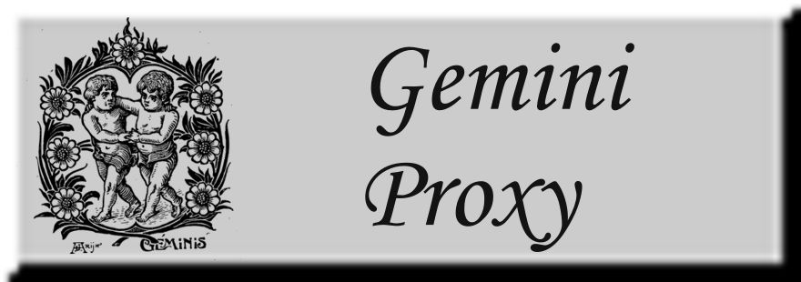 gemini capsule http proxy button