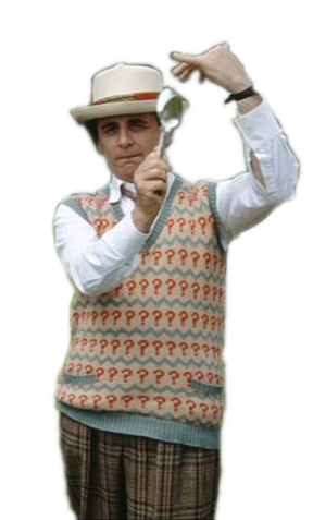 seventh doctor playing the spoons